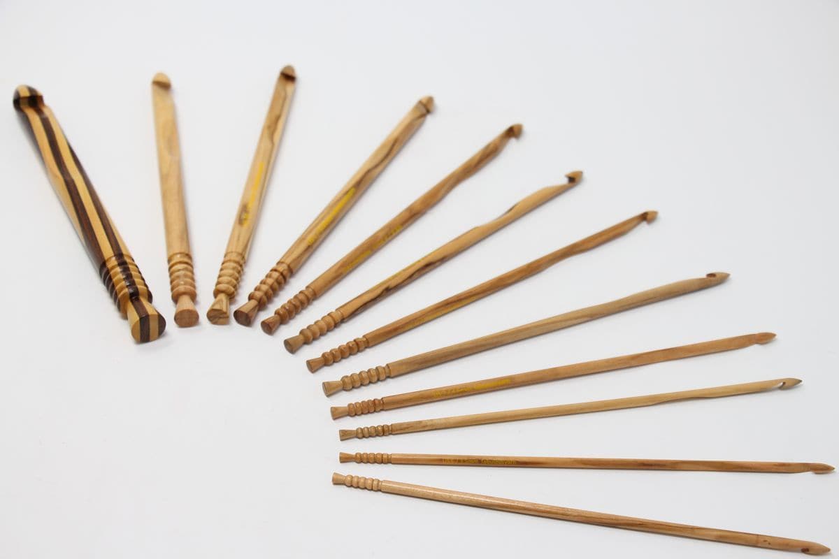 Zen Crochet Set - Olivewood