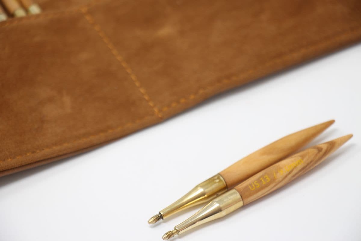 ZEN Interchangeable Needle Set - Olivewood (3.5 Tip")
