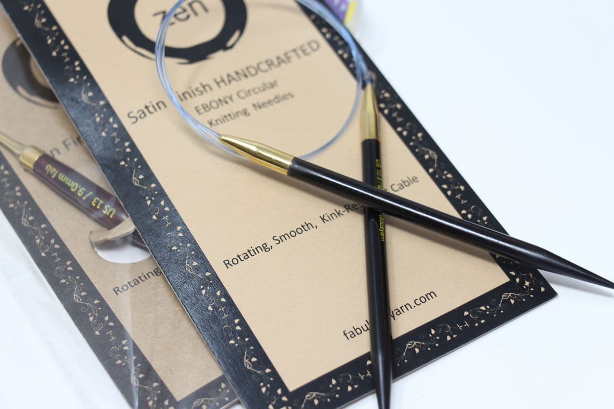 ZEN Ebony Circular Knitting Needles