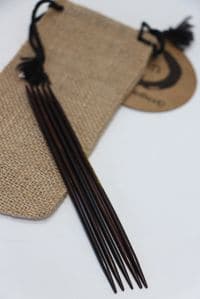 ZEN© Sock Stix - Rosewood &amp; Ebony 5&quot; Double Points