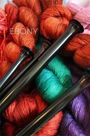 ZEN© Knitting Needles - Ebony Single Point