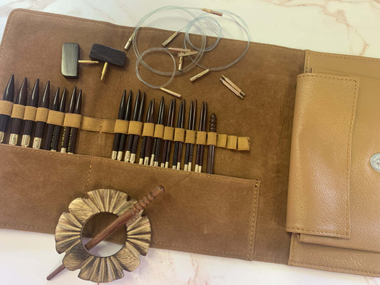 ZEN Interchangeable Short Tip Needle Set - Rosewood (3.5")